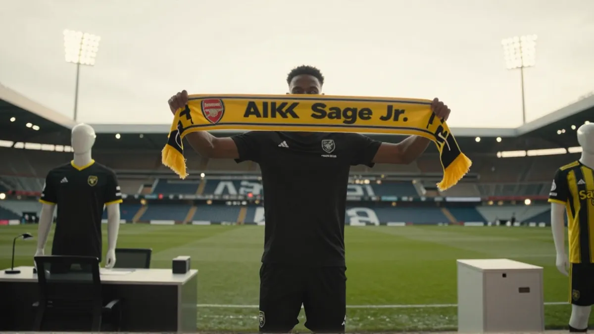 AIK siktar på Arsenals yngling Sagoe Jr – kan bryta lån