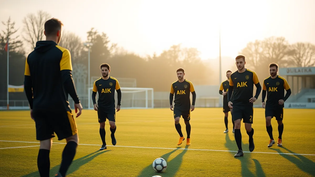 AIK faces Syrianska FC in preseason match